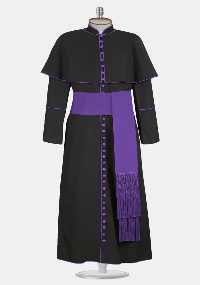 Mateo Cassock for Men Black and Purple