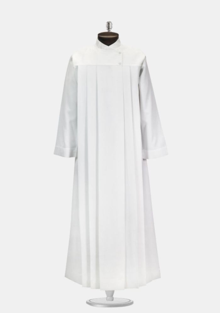 Front Pleats Female Clergy Alb