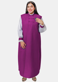 3 Stripe Red Purple Chimere and Rochet Set