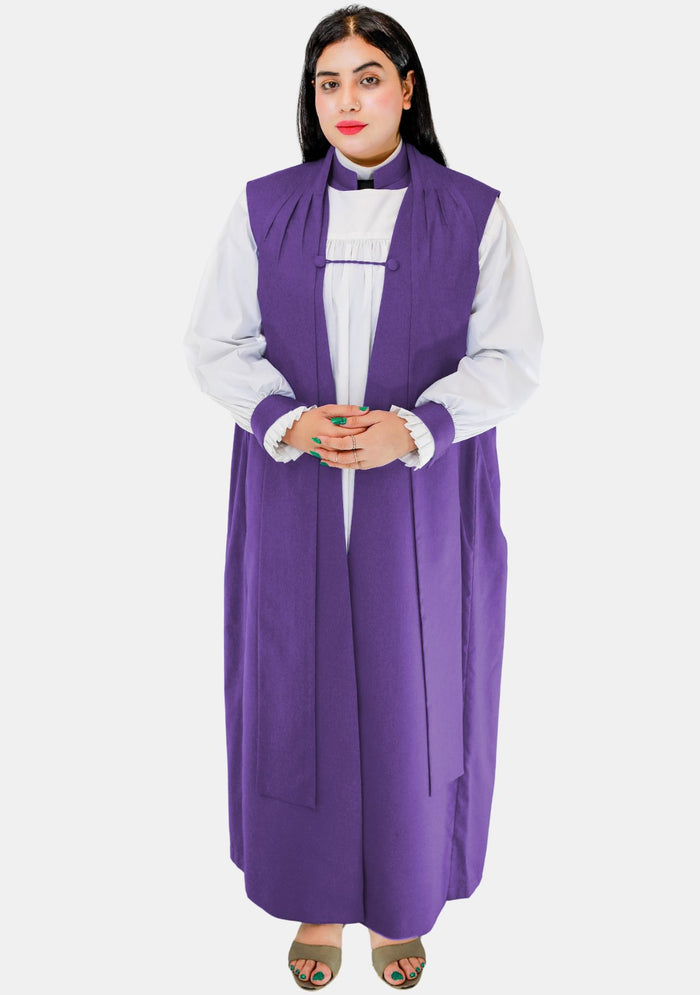 Purple Female Chimere and Rochet Set