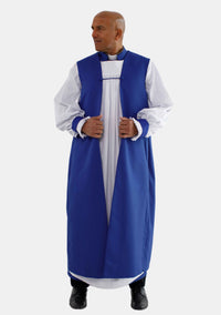 Royal Blue Men's Chimere and Rochet Set