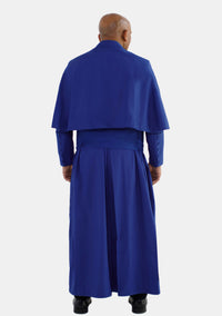 Felix Cassock for Men Royal Blue with Shoulder Cape