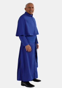 Felix Cassock for Men Royal Blue with Shoulder Cape