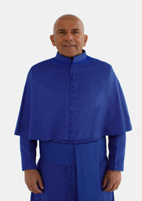 Felix Cassock for Men Royal Blue with Shoulder Cape