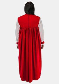 3 Stripe Female Red Chimere and Rochet Set