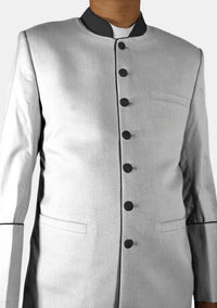 Abraham Legacy Minister Jacket in White for Men