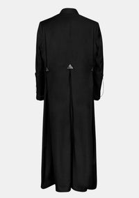 Sean Wool Cassock for Men Black