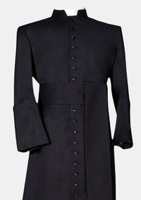 Sean Wool Cassock for Men Black