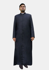 Caden Cassock for Men Black