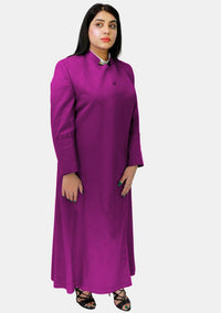 Women's Red Purple Anglican Cassock