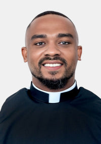Clergy Bib Front Black
