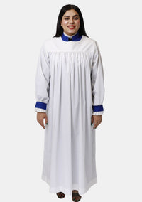 Anglican Traditional Chimere for Women Royal Blue