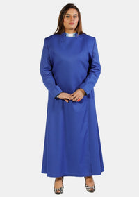 Anglican Traditional Chimere for Women Royal Blue